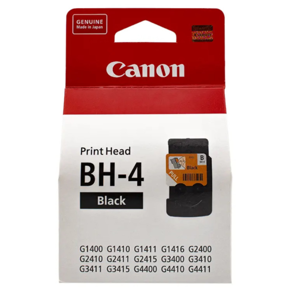 CANON PRINTHEAD BH-4 BLACK : G2411, G3411 3mois
