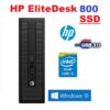 HP EliteDesk 800 G1 SFF Core i5-4570 I 8Go I 256Go SSD I Win 10 [Remis à Neuf] – Image 2