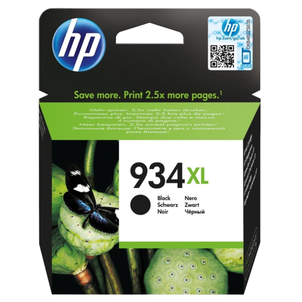 HP 934XL High Yield Black Original Ink CartridgeHP Officejet 6820/6230
