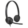 Casque Logitech H340 pour PC avec microphone anti-parasite - USB