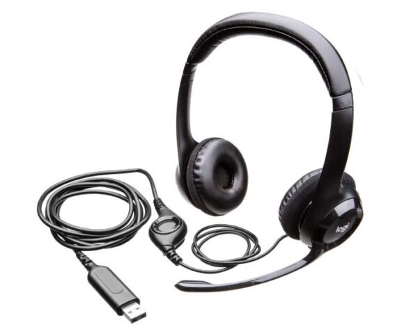 Casque Logitech H390 avec microphone anti-parasite - USB – Image 5