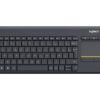 Clavier Logitech sans fil avec pavé tactile intégré K400