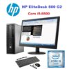 HP EliteDesk 800 G2 Core i5-6500 I 8Go DDR4 I 500Go I Win 10 + HP LED 20″ [Remis à Neuf]