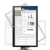 HP ProDesk 600 G4 Mini Core i5-8500T I 16Go DDR4 I 256Go SSD + HP 23″ E232 I WiFi [Remis à Neuf] – Image 4