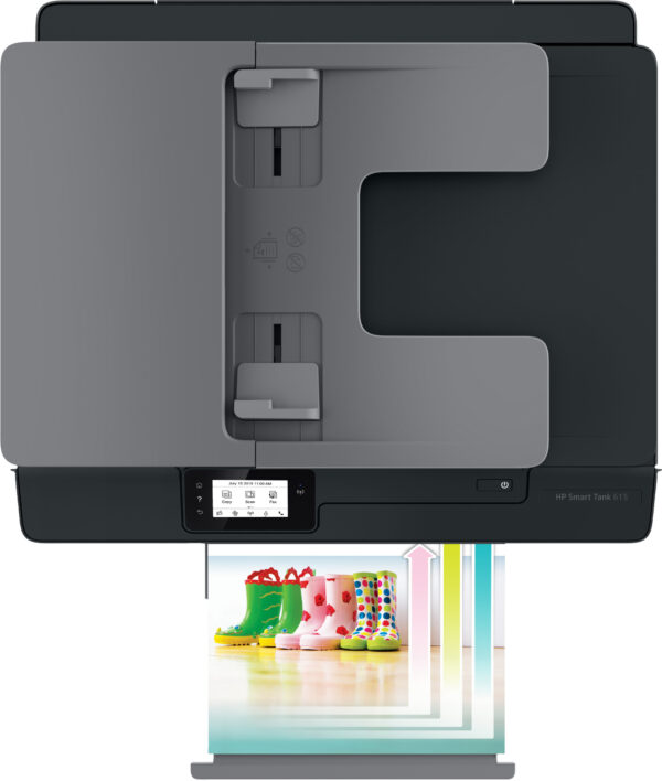 HP Smart Tank 615 Couleur Multi fonction 3 en 1A4 Wifi PPM B&W 11 PPM Col 5 12M – Image 4