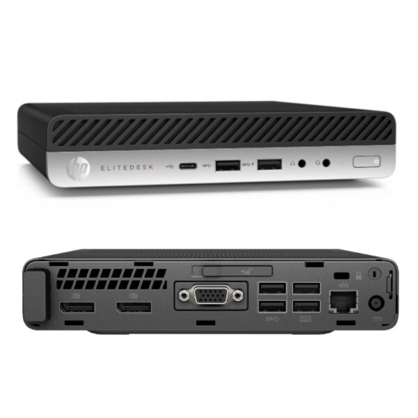 HP Elitedesk 800 G3 Mini Core i5-6600 I 8Go DDR4 I 256Go SSD [Remis à Neuf]