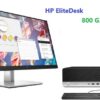HP EliteDesk 800 G3 SFF Core i5-6500 I 8Go DDR4 I 256Go I HP 24″ E243 [Remis à Neuf]