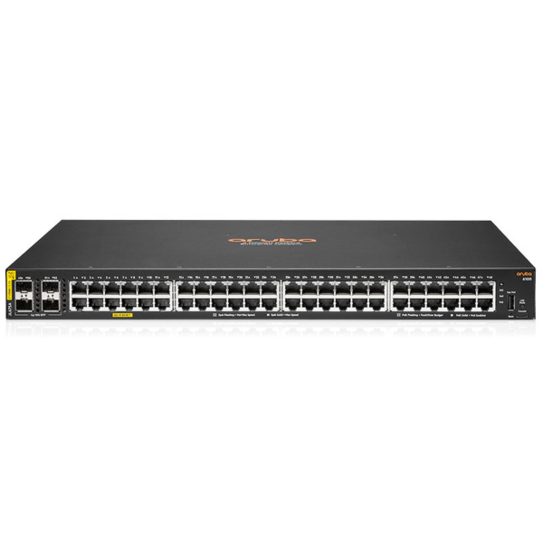 Switch Aruba 6000 48G Classe 4 PoE 4SFP 370 W (R8N85A)