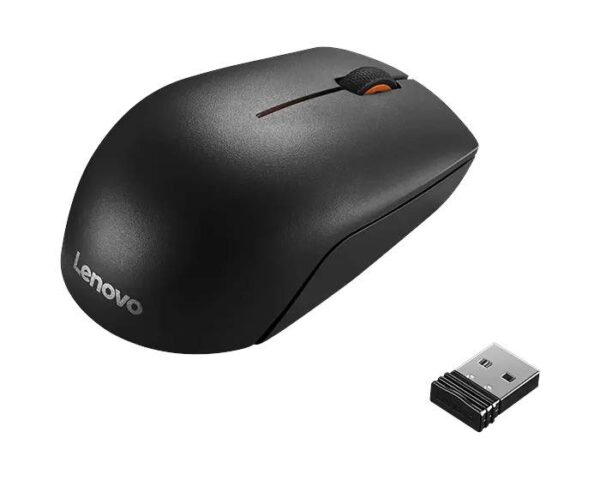Souris compacte sans fil Lenovo 300 Noir