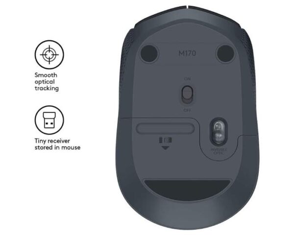 Souris sans fil Logitech M171 - Noir – Image 4