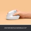 Souris sans fil ergonomique Logitech Lift jusqu'à 4000 DPI – Image 6