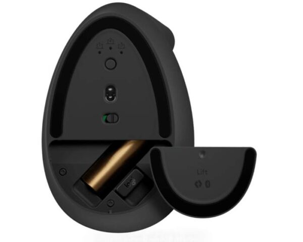 Souris sans fil ergonomique Logitech Lift jusqu'à 4000 DPI – Image 2