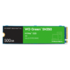 Disque dur interne SSD WD Green SN350 M.2 2280 PCIe Gen3 x4 NVMe 500 Go (WDS500G2G0C)