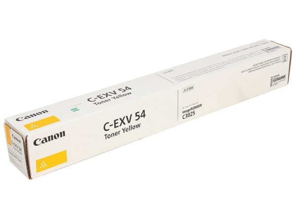 CANON C-EXV54 TONER YELLOW- Yield:8,500 pages – Image 2