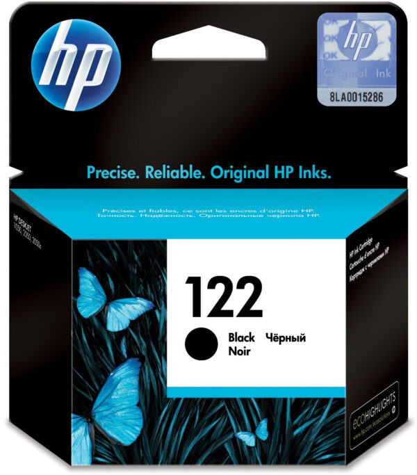 HP 122 Black Original Ink CartridgeHP Deskjet 1000/1010/1012/1014/1050/1051/1055/1056