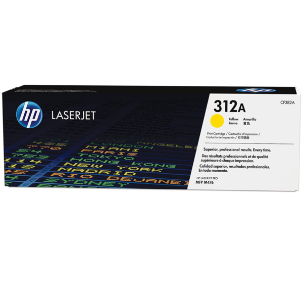 HP 312A Yellow Original LaserJet Toner Cartridge HP CLJ M476 Yellow Crtg