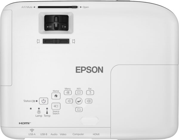 EPSON EB-W51 WXGA, 4000 Lumens, 1280 x 800, 16:10,HDMI ,WiFi en option USB , sacoche incluse – Image 4