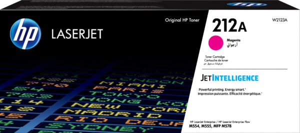 HP 212A Magenta - Toner HP LaserJet d'origine (W2123A)