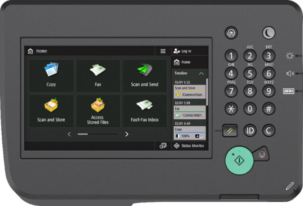 Canon Laser image RUNNER 2425i MFP Mono MFP 3en1 A3 Réseau Wifi R/V PPM B&W 25 Copieur – Image 4
