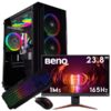 SETUP GAMER R5 3600-RTX 3050 6Go + EX240N + GK100 + GM100