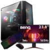 SETUP GAMER INTEL CORE i5 10400F-RTX 3060 12Go + EX240N + GM100 + GK100
