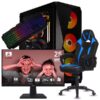 SETUP GAMER R5 3600-RX 580 + MP251 + GK100 + GM100 + FIGHTER