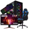 SETUP GAMER R5 5500-GT 1030 + EX240N + GK100 + GM100 + FIGHTER