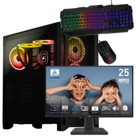 Setup Gamer Complet INTEL CORE i7-14700KF-RTX 4060Ti 8Go