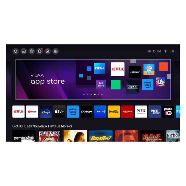 Téléviseur Hisense 55" Smart UHD 4K 55A6N + Récepteur intégré – Image 4