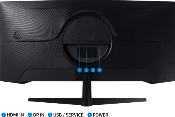 Écran incurvé 34" Samsung Odyssey G5 – Image 3