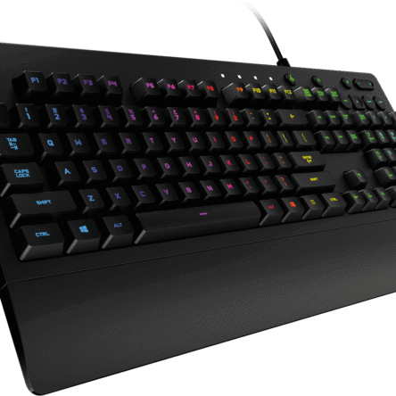 Clavier gaming G213 Prodigy de Logitech avec éclairage RVB et anti-ghosting Noir Français (Azerty)